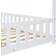 [en.casa] Hesel House Bed with Fall Protection 49.6x80.7"